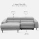 MARKUS Motion Sofa, L210, 342 brown (G3)  [Display]
